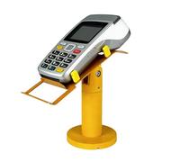 POS Machine Display Stand, Adjustable Metal Rack, Anti Tip Fixture with Reliable Build, Retail Accessory with Portable Utility, 8.27x3.94x3.74inch Counter Organizer, Display Gear for Supermarket Shop