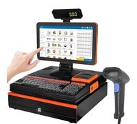 POS System with Touchscreen, Cash Drawer, and Thermal Printer for Retail and Small Business Operations