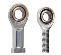 POS6 PHS6 POS5 PHS5 POS8 6mm Rod End Joint Bearings Male Right Hand Threaded Metric Spherical Plain Bearing(POS8 8mm,5pcs)