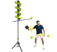 Posboll Pickleball Machine Ball Launcher&Dropping Machine,Portable Battery-Free Pickleball Trainer, 26-Ball Large Capacity,Adjustable Height,Perfect Solo Training adis for Beginners&Pros