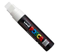 Posca Marker Pen PC-17K White Broad Chisel Tip 15mm Line Buy 3 Get 1 Free