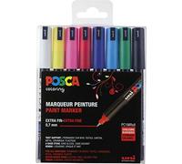 Posca PC-1M ART MARKER PENS PACK OF 8 Assorted Colours