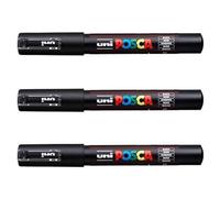 POSCA PC-1M Uni-Ball 3 Pack (Full Range of 22 Colours Available)