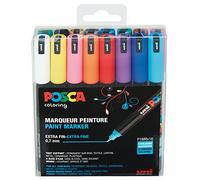 uni-ball 181716 - POSCA Marker mit kalibrierter Spitze, 16er Set (US IMPORT)