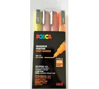 Posca Pc-3M Acrylic Paint Marker with Round Tip, 0.9-1.3mm/ Single or in Set