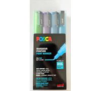 Posca Pc-3M Acrylic Paint Marker with Round Tip, 0.9-1.3mm/ Single or in Set