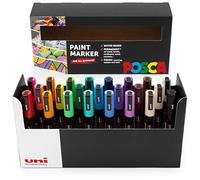 POSCA - PC-3M - Paint Marker Art Pens - 0.9-1.3mm - Deskset of 23 Colours
