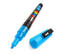 POSCA - PC-3ML Glitter Paint Markers - Single Pen - Light Blue