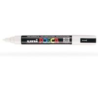 Uni-Ball Posca Marker Medium Bullet Tip PC-5M - White