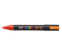 Posca PC5M Marker Pen, Medium Conical Tip, Fluorescent Orange
