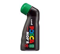Posca PCM-22 MOP'R Acrylic Paint Marker Pens, Green (4-Pack) | XXL 3-19 mm Tip, Water-Based, Non-Toxic, Ideal for All Surfaces, Biodegradable Packaging