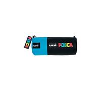 Posca Blue Pencil Case, 20 x 8 cm, 50.265 cubic centimeters, Carrying art supplies