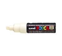 POSCA POSCA PC8K Broad Tip Marker Pens 8 mm Ivory Pack of 6aa