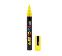 POSCA 182502 - POSCA Marker with Bullet Tip, 1.8-2.5 mm Line Width, Light Yellow, Yellow
