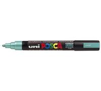 Posca UNI-BALL MARKER PEN PC-5M - METALLIC GREEN - Single Pen