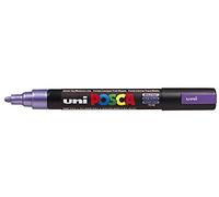Posca UNI-BALL MARKER PEN PC-5M - METALLIC VIOLET - Single Pen