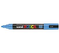 Posca UNI-BALL MARKER PEN PC-5M - SKY BLUE - Single Pen