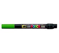 Posca UNI-BALL PCF-350 BRUSH TIP MARKER - GREEN - SINGLE PEN