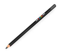 Posca Uni Coloured Pencil - Professional Oil and Wax Colouring Pencil - KPE-200 - Dark Grey (61) - Single