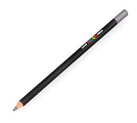 Posca Uni Coloured Pencil - Professional Oil and Wax Colouring Pencil - KPE-200 - Grey (37) - Single