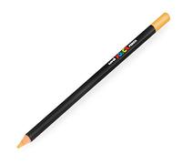 Posca Uni Coloured Pencil - Professional Oil and Wax Colouring Pencil - KPE-200 - Light Ochre (78) - Single