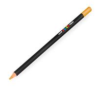 Posca Uni Coloured Pencil - Professional Oil and Wax Colouring Pencil - KPE-200 - Ochre (19) - Single