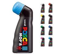 Posca Marker MOP'R PCM-22 - XXL Round 19mm Tip, Ergonomic Water-based - Light Blue
