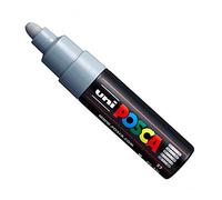Posca Uni PC-7M Paint Marker Art Pens - Large Bullet Nib 4.5-5.5mm - 15 Colours - New for 2017 - Grey