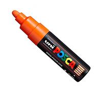 Posca Uni PC-7M Paint Marker Art Pens - Large Bullet Nib 4.5-5.5mm - 15 Colours - New for 2017 - Orange
