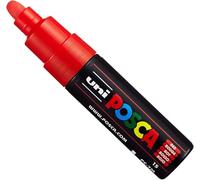 Posca Uni PC-7M Paint Marker Art Pens - Large Bullet Nib 4.5-5.5mm - 15 Colours - New for 2017 - Red