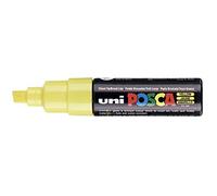 Posca UNI PC-8K CHISEL TIP MARKER PEN- YELLOW (BOX OF 6)