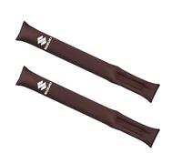 POSDLQU Car Seat Crevice Gap Filler for Suzuki Swifts, Auto Seat Gap Leak-Proof Filling Strip, Car Seat Interior Decoration Accessories,Brown-Leather