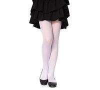 POSE Girls Tights | Opaque 40 Denier Plain Microfibre Tights for Kids | Colourful Soft White Black School Uniform Ballet Dance Pantyhose | 19 Colours and 6 Sizes | 128-134, heather
