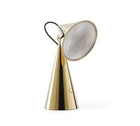 Pose rechargeable LED table lamp gold Tom Dixon - POPO01GOUN