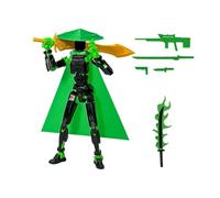 Poseable Figure Set - Jointed Character Toys Collection, Motion Model Pack, Miniature Action Sculpture System, Display Figurine Kit, Creative Play Item | Animation Film Poseable for Children Adults
