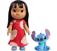 Disney Lilo & Stitch 14-inch Poseable Lilo Doll with 5-inch Stitch Figure, | 5-inch Stitch Figure, Collectible Toys, Toy for Fans, Girls, Holiday Stocking Stuffers, Gifts, Presents, Kids, Ages 3+