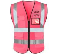 POSEDWRA Reflective Vest Work Suit Volunteer Activity Advertising and Publicity Suit Road Government Reflective Suit