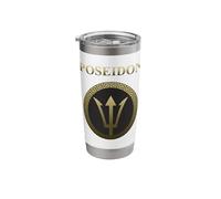Poseidon Ancient Gr od Trident Stainless Steel Insulated Tumbler