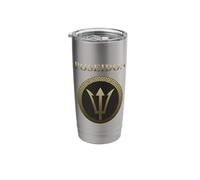 Poseidon Ancient Gr od Trident Stainless Steel Insulated Tumbler