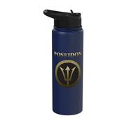 Poseidon Ancient Gr od Trident Stainless Steel Insulated Water Bottle
