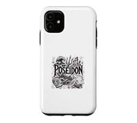 Poseidon Ancient Sea God Mythology Scene Case for iPhone 11