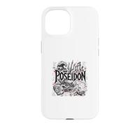 Poseidon Ancient Sea God Mythology Scene Case for iPhone 15