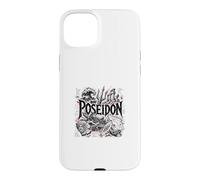 Poseidon Ancient Sea God Mythology Scene Case for iPhone 15 Plus