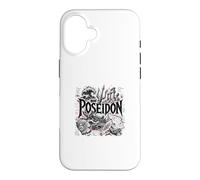 Poseidon Ancient Sea God Mythology Scene Case for iPhone 16