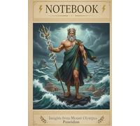 Poseidon: Depth & Resilience: A Greek Mythology Inspired Lined Notebook - Olympian Collection