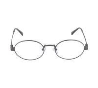 Poseidon Deux Slim Oval Glasses- unisex- Le Specs- Glasses- Brown- 52 MM- Accessories 52 MM