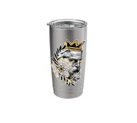 Poseidon God Mandala King Crown Stainless Steel Insulated Tumbler