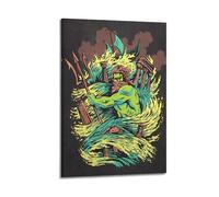 Poseidon Greek God Poster Poster Decorative Painting Canvas Wall Posters And Art Picture Print Modern Family Bedroom Decor Posters 20x30inch(50x75cm)