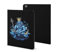 Poseidon-Gr od Printed Tablet Cases Compatible with iPad Series Pencil Holder Slim Trifold Stand Protective Cover