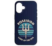 Poseidon Lord Of The Sea Greek Mythology Artwork Case for iPhone 16
